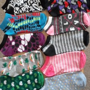 NWOT Colorful Ankle Socks Bundle G107